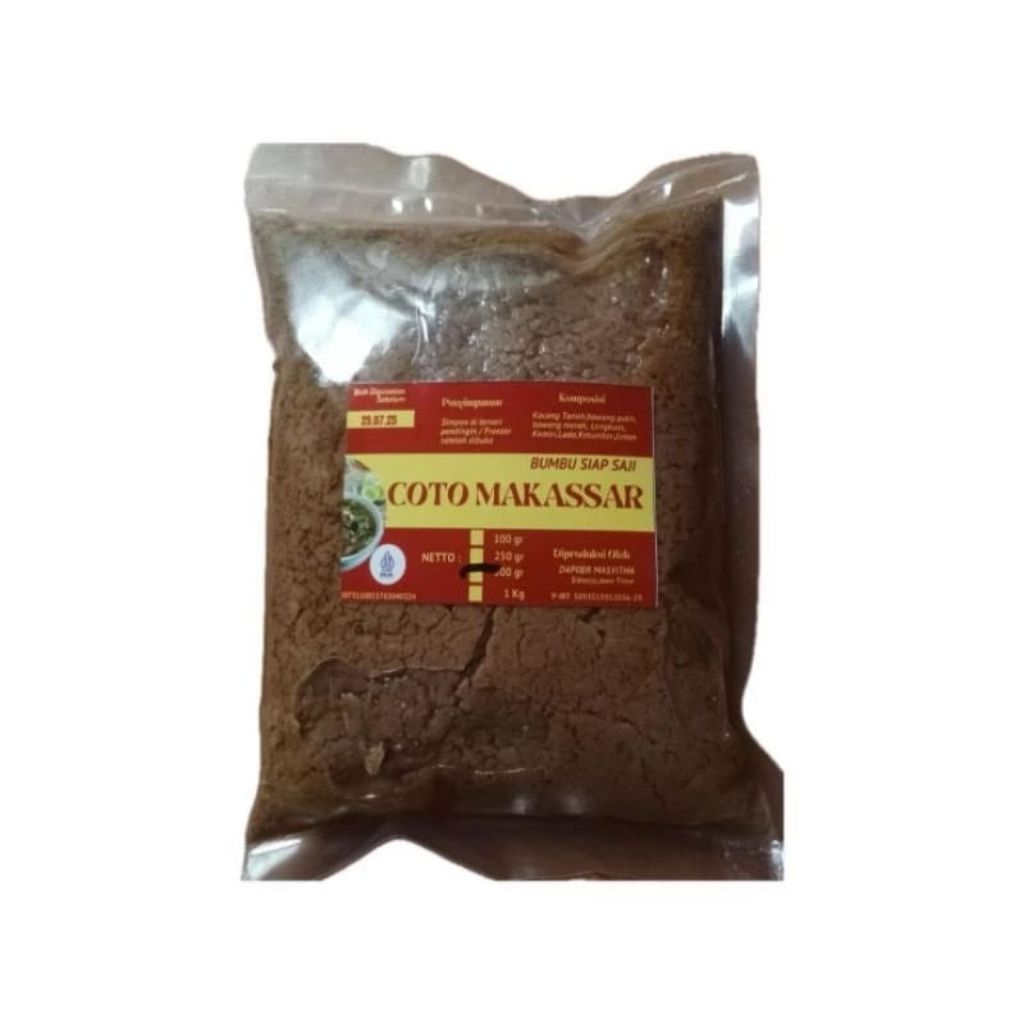 

100 GR BUMBU COTO MAKASSAR INSTAN SIAP SAJI ORIGINAL