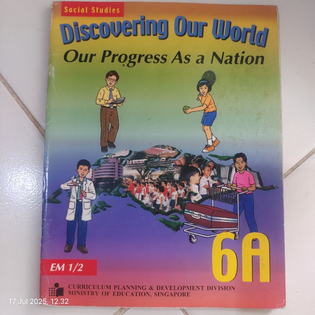 BUKU DISCOVERING OUR WORLD 6A ORIGINAL