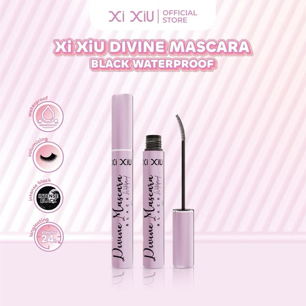 XI XIU DIVINE MASCARA BLACK WATERPROOF | XI XIU MASCARA | MASCARA XI XIU | XI XIU