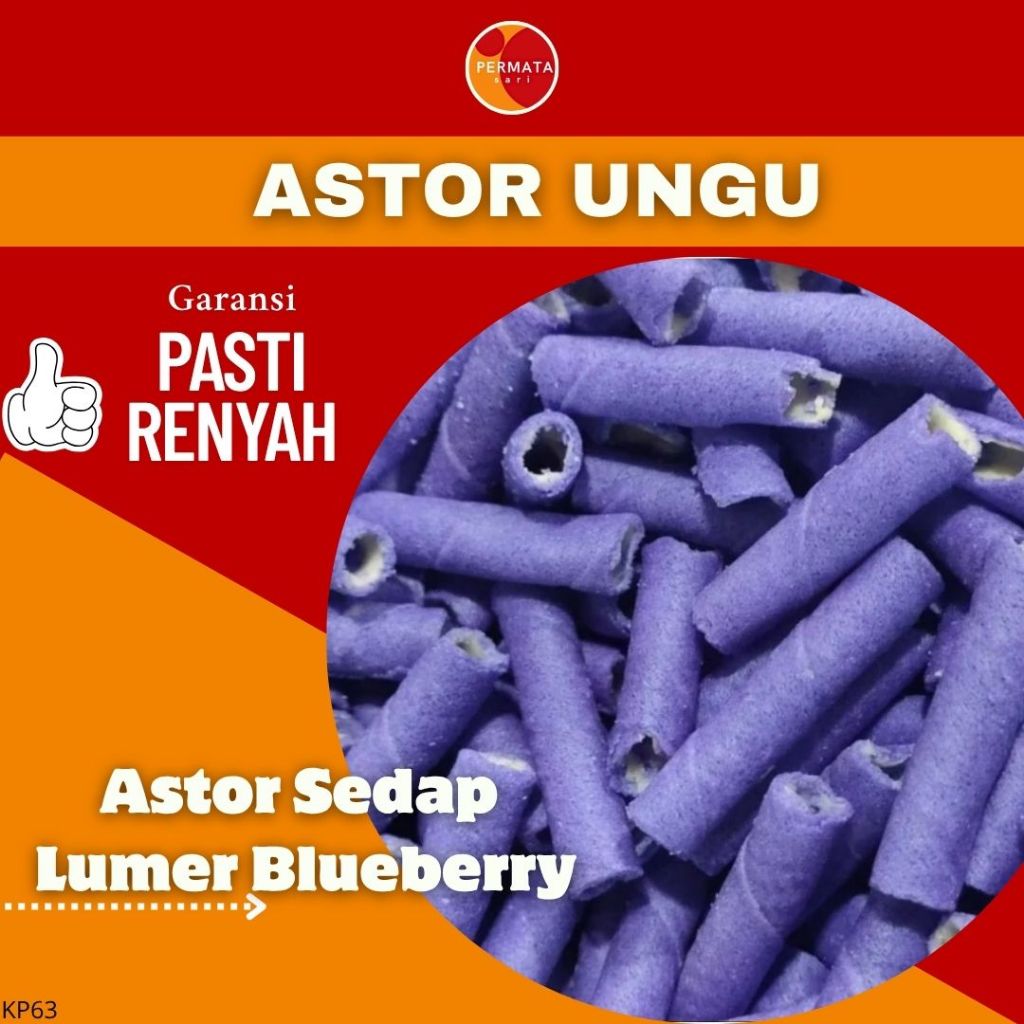 

Astor ungu blueberry 100Gram±/Astor ungu isi cream/astor ungu /snack astor ungu