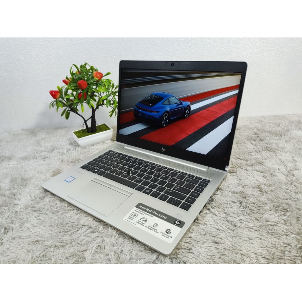 LAPTOP HP EliteBook 840 G5 Intel Core i5 Generasi 8 RAM 16GB SSD 512GB Layar 14" FHD Body Full Alumi