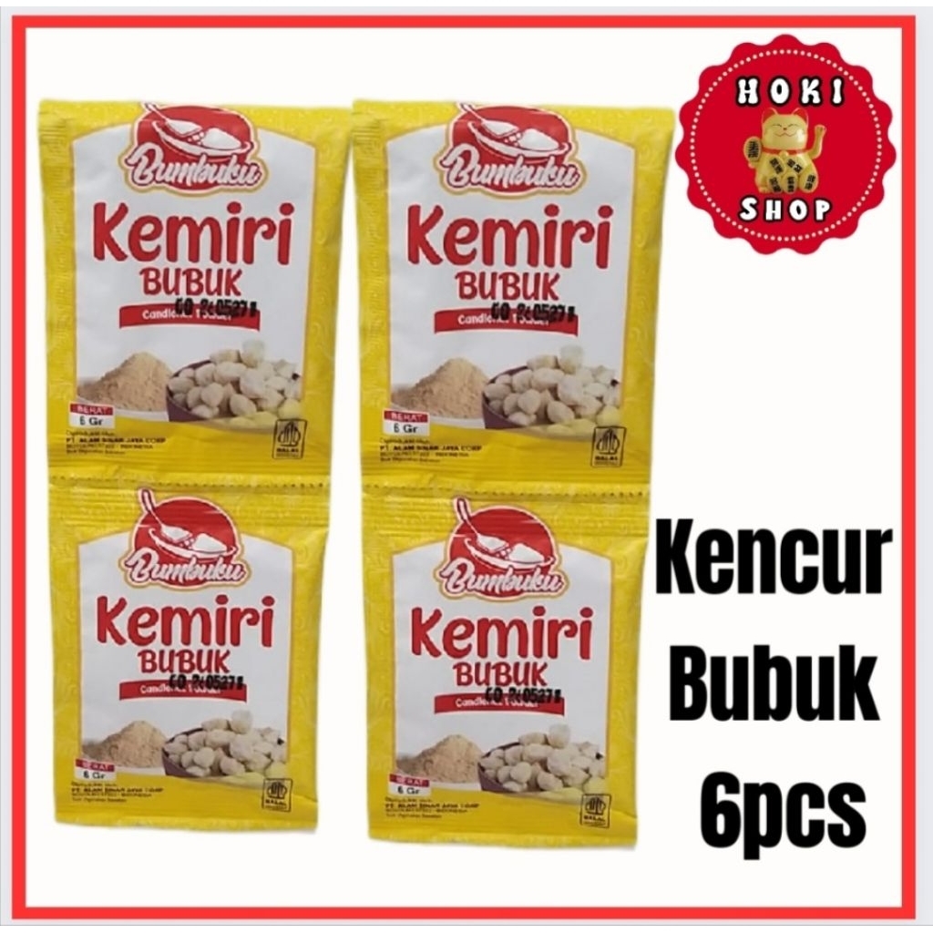 

* Kemiri Bubuk Sachet 6pcs / Bubuk Kemiri / Kemiri