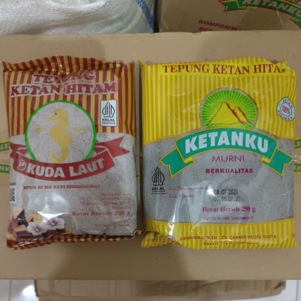 

Tepung Ketan Hitam 250gr Kuda laut Berkualitas Baik
