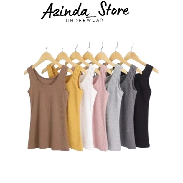 TANKTOP TERLARIS ISI 4 Pcs Tanktop tali besar /tanktop wanita dewasa /tanktop jumbo
