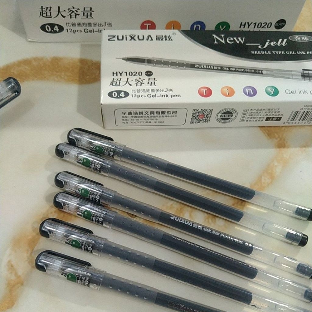 

(ECER) PEN GEL ZUIXUA 0,4 MM PER BIJI