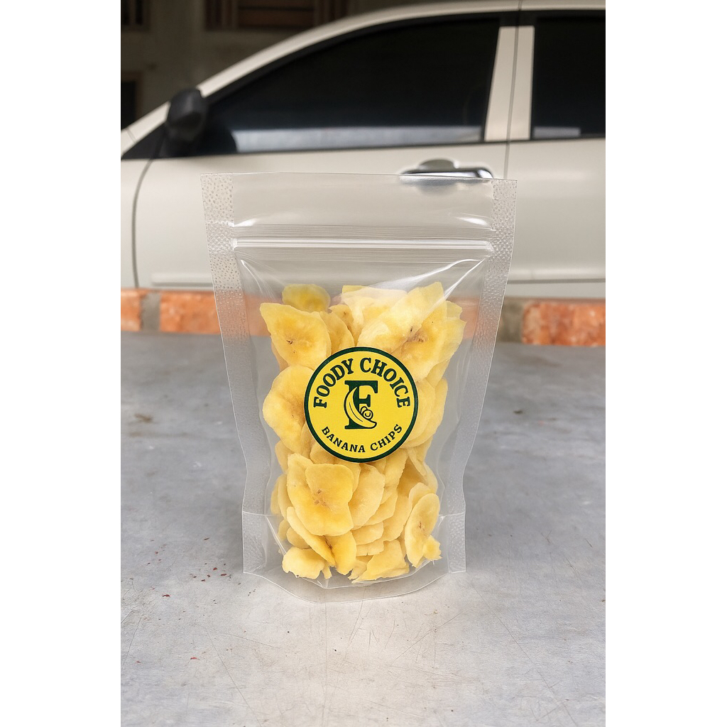 

KERIPIK PISANG ASLI GURIH (50 gr)