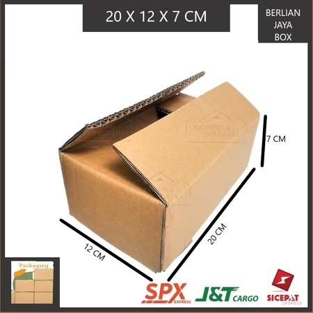 

KARDUS PACKING SINGGLE WALL UKURAN P20xL12xT7