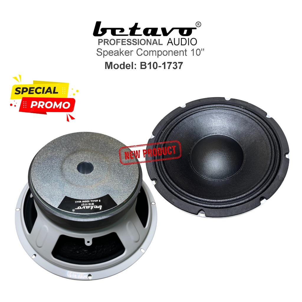 Speaker Component Betavo B10-1737 Komponen Speaker betavo b10 1737 10 inch