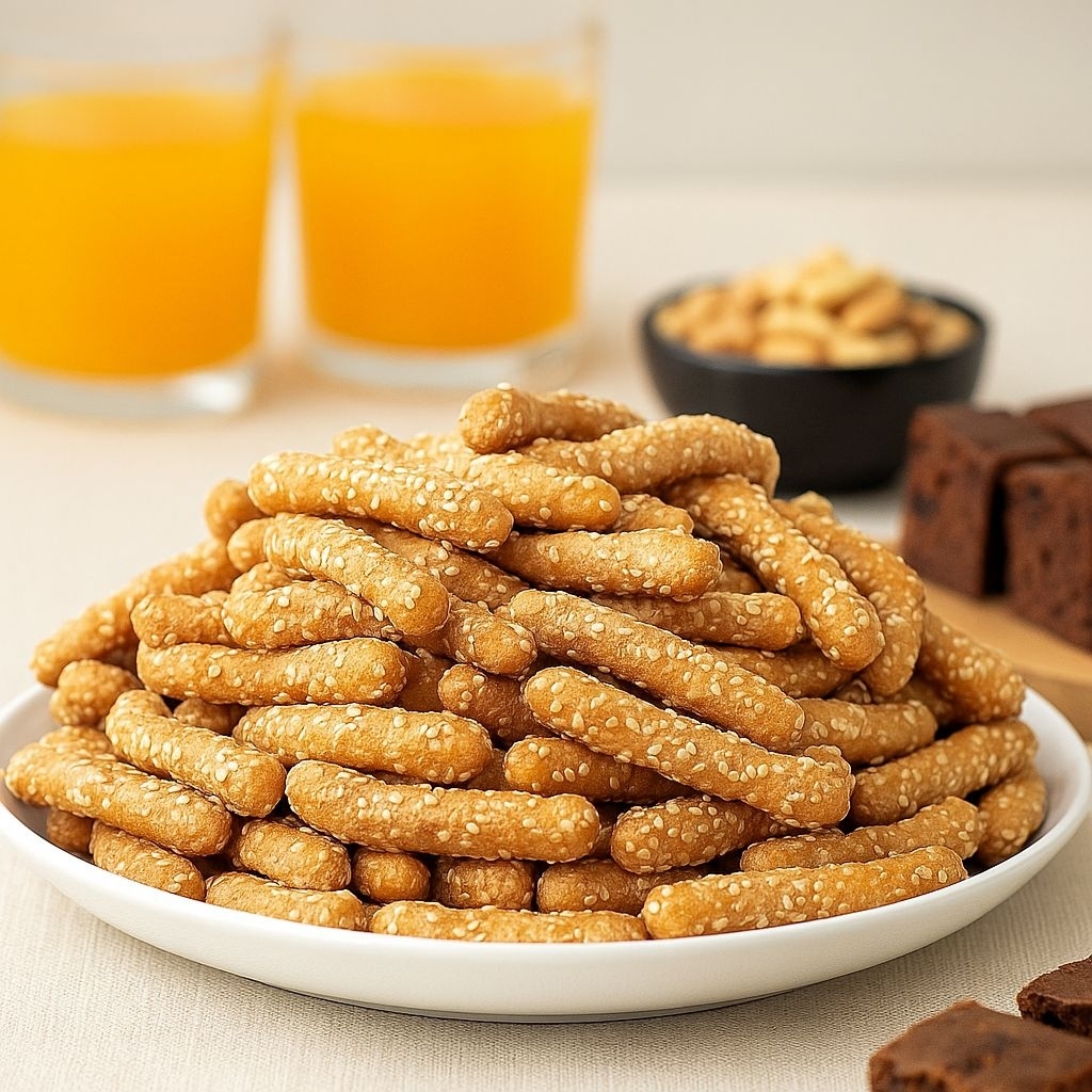 

500gram Keciput Panjang Wijen Snack Tradisional Indonesia