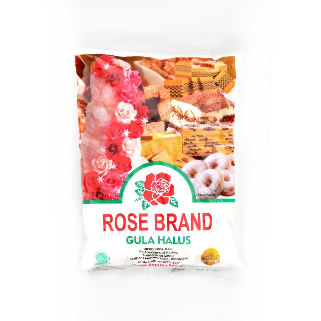 

Gula Halus Rose Brand Kemasan 500 Gr