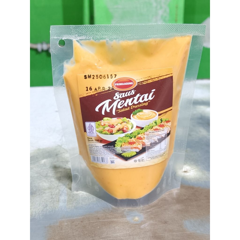 

Prima Agung Saus Mentai Salad Dressing 100 gr
