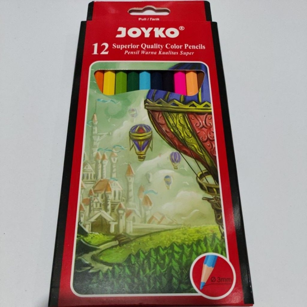 

Pensil Warna Joyko Panjang 12w