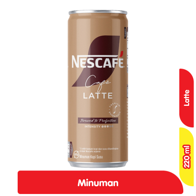 

Nescafe Minuman Es Kopi Cafe Latte Kaleng 220 ml