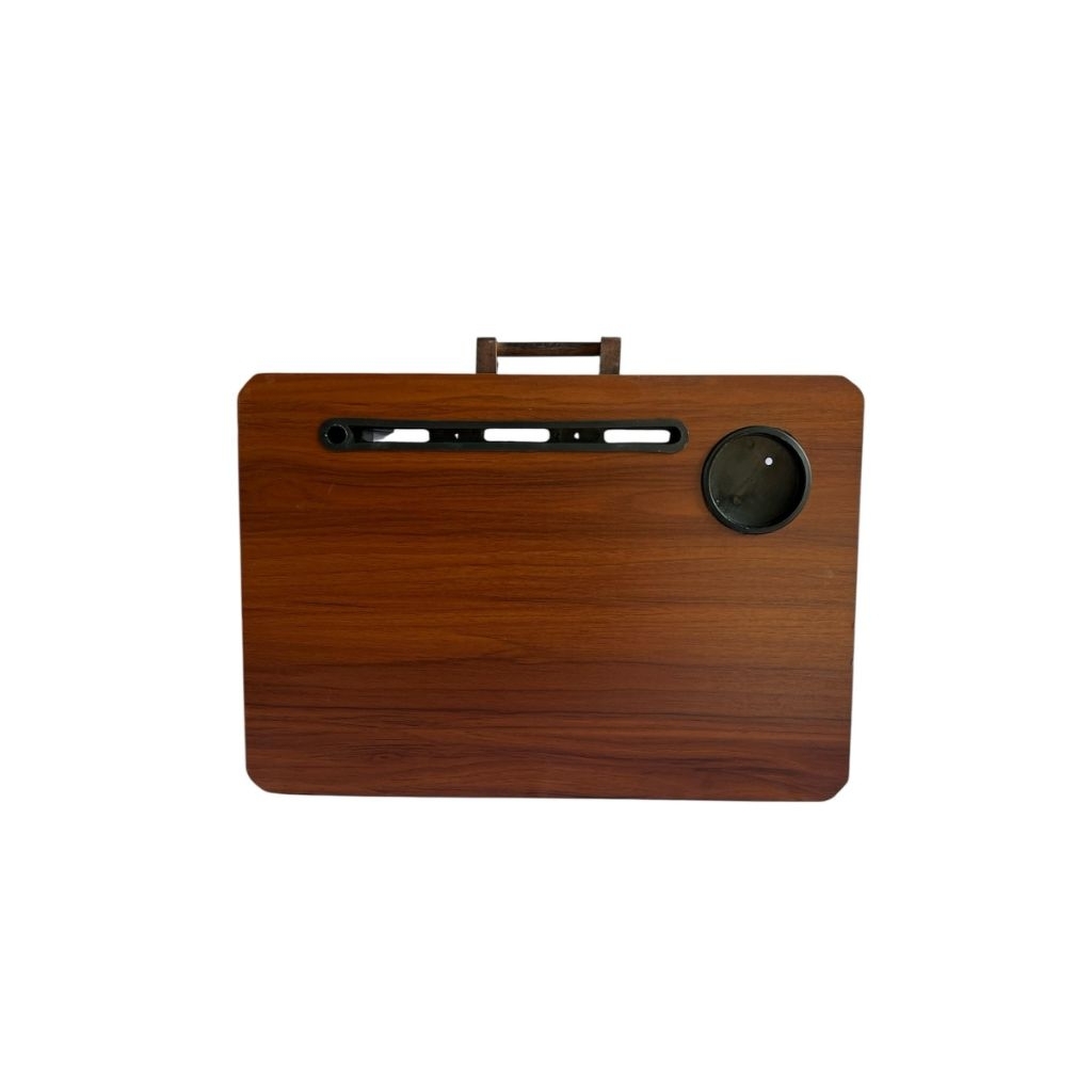 MEJA LAPTOP KAYU LIPAT