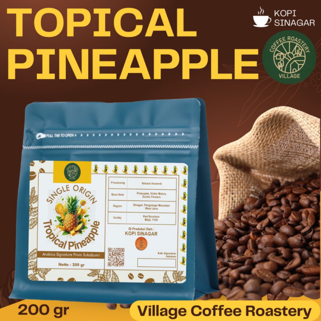 

Village Coffee Roastery Tropical Pineapple