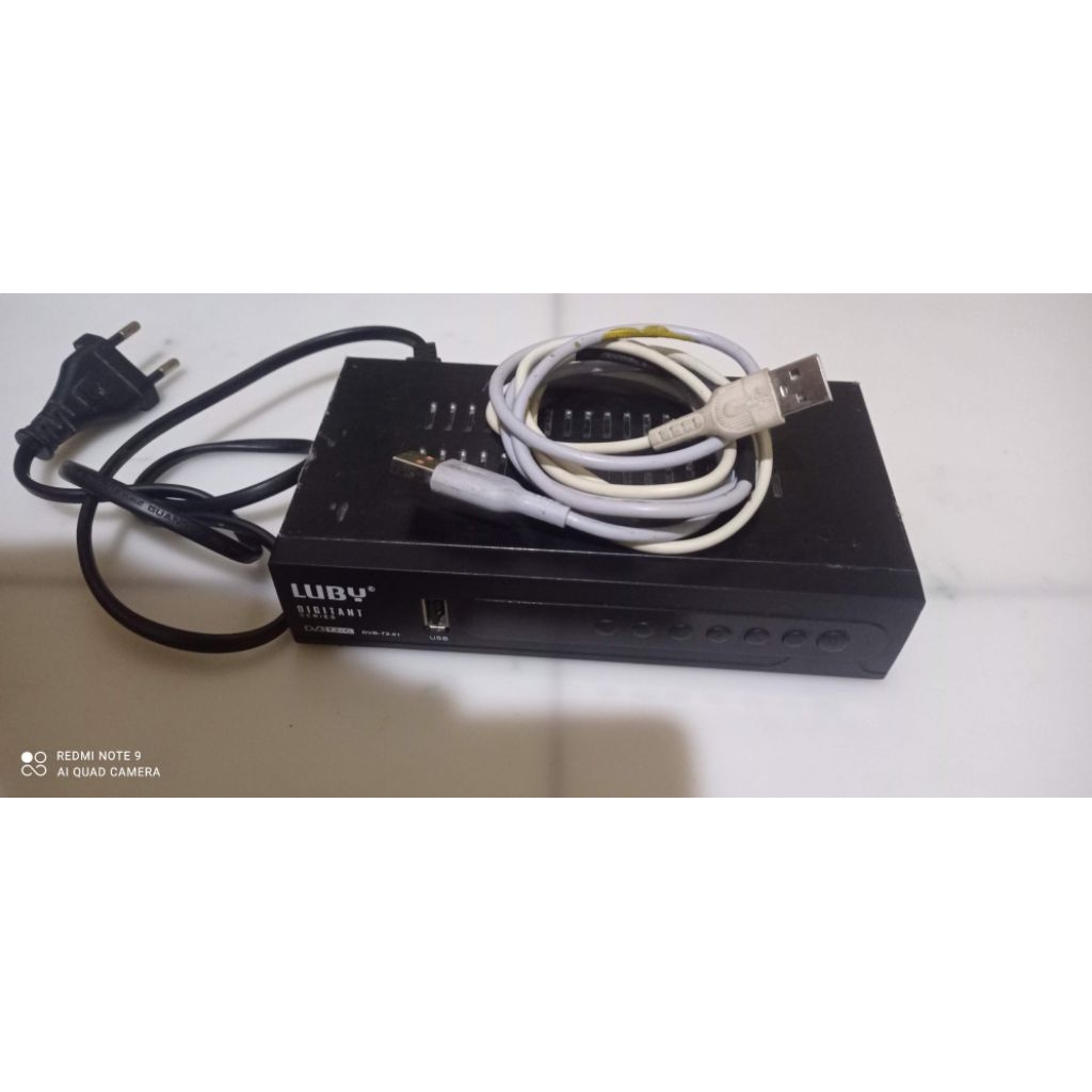 Mesin modul mb STB LUBY DVB T2 01 Normal Psu power supply rusak