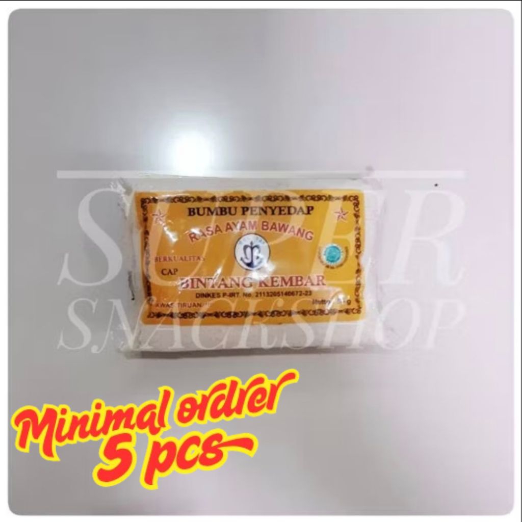 

BUMBU TABUR INSTANT / BUMBU MASAK ATOM BINTANG KEMBAR SIZE KECIL ATOM SACHET BUBUK 50 GR AYAM BAWANG (minimal 5 pcs)