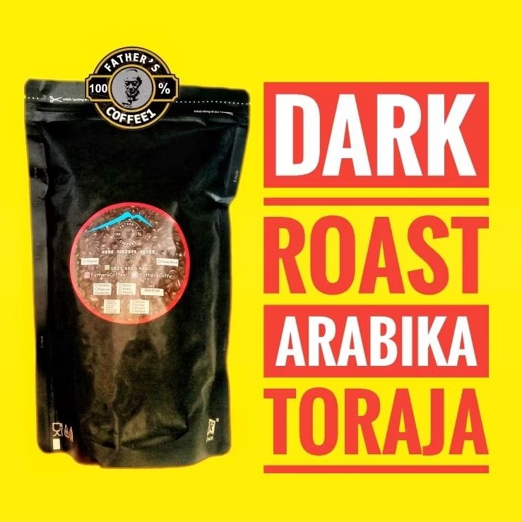 

Kopi Arabika Toraja Dark Roasting Full Wash 500-1Kg