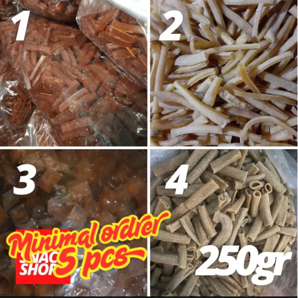 

KRUPUK / KERUPUK MENTAH RAMBAK DOROKDOK USUS 250GR (minimal 5 pcs)