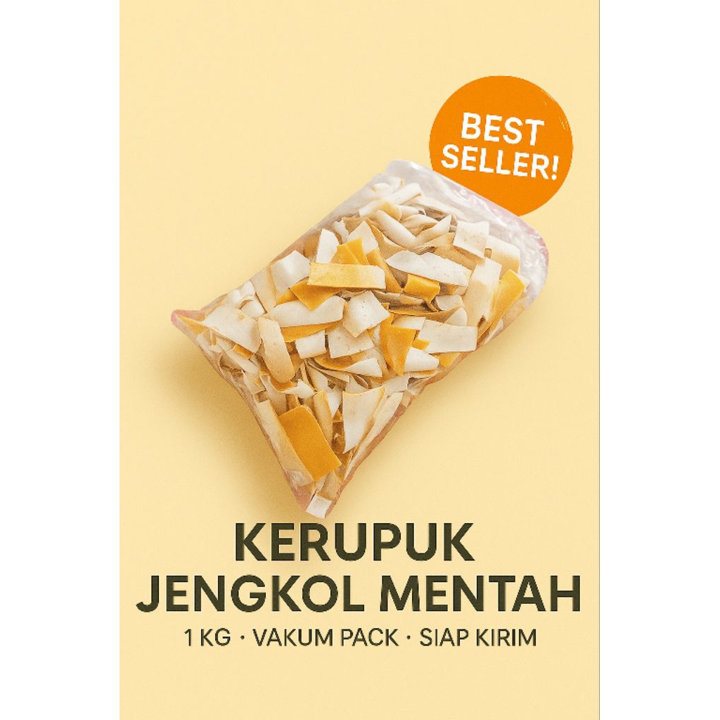 

Kerupuk Jengkol Mentah 500 gr Premium Padang – Cocok untuk Keluarga