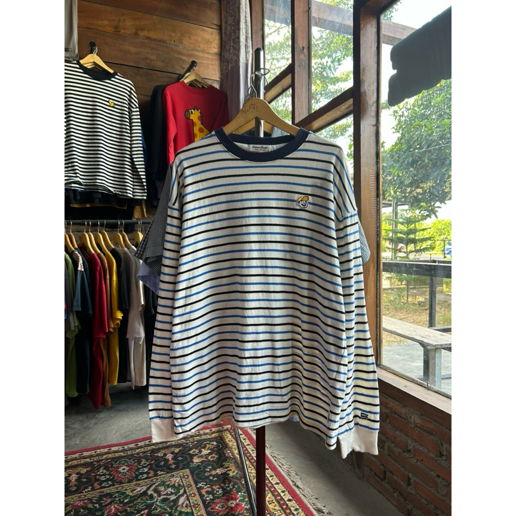 Kaos Long Sleeve Ebbets Field Stripe Second Original