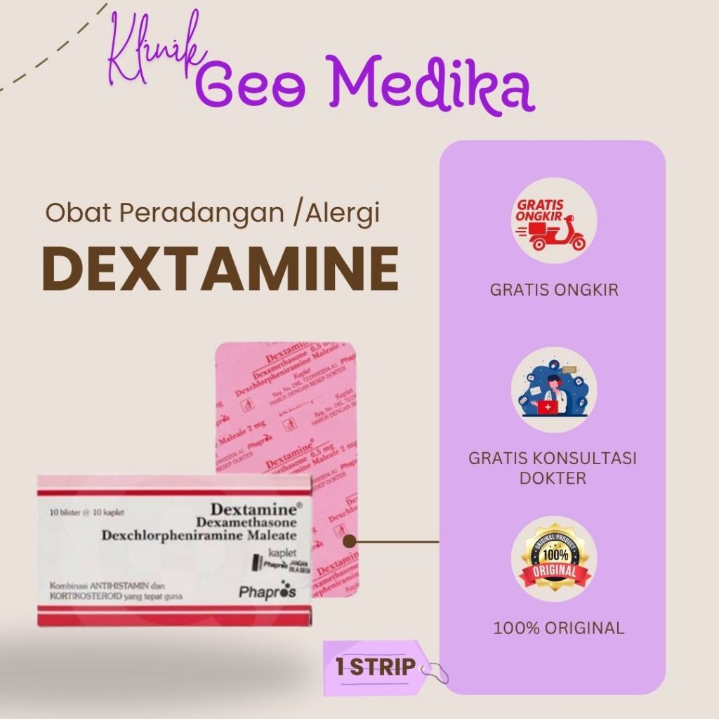 DEXTAMINE 1 BLISTER ISI 10 TABLET