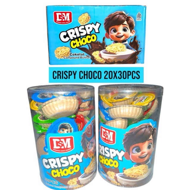 

CRISPY CHOCO CEREAL 30PCS