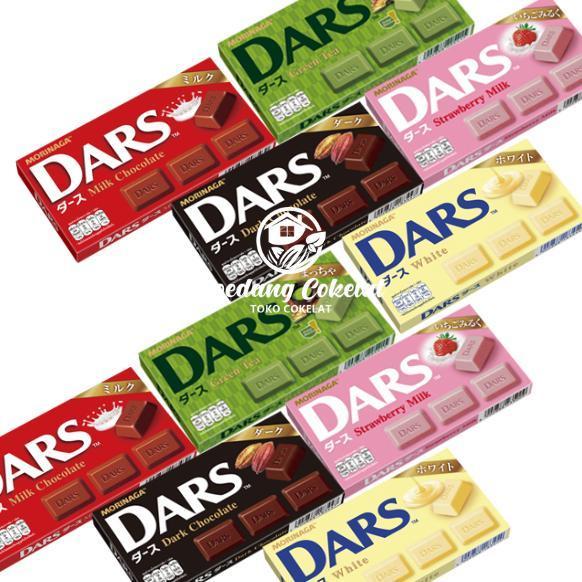 

[oddsolshop] pekanbaru/Morinaga Dars Chocolate 42GR Cokelat Hitam Susu Putih Dark White Milk