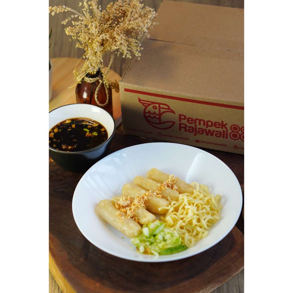 

Pempek Lenjer Kecil 10 pcs – Pempek Palembang Asli – Ikan Tenggiri, Tanpa Pengawet