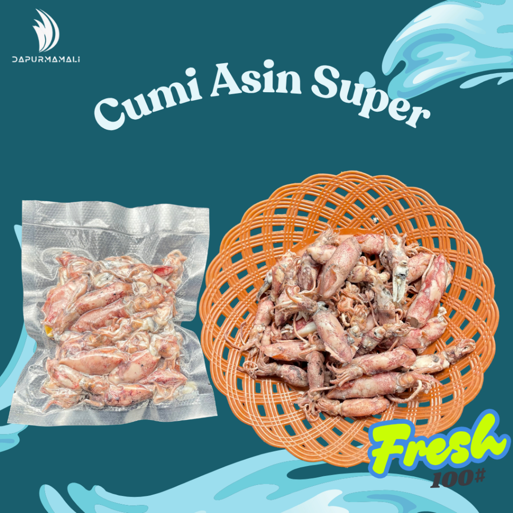 

Cumi Asin Super 125gr-1kg