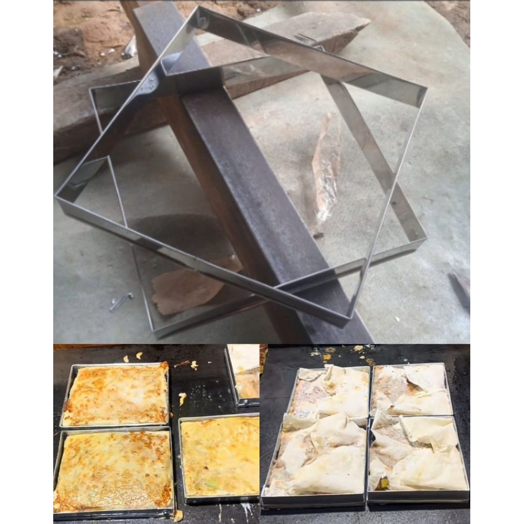Cetakan Martabak Mesir Martabak daging Martabak telor Stainless Steel Custom