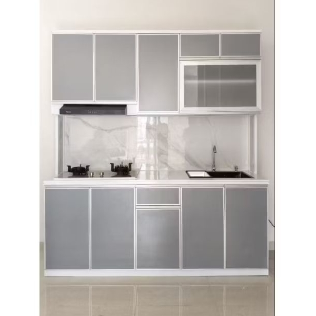 kitchen set wastafel kompor cooker hood Alumunium ACP