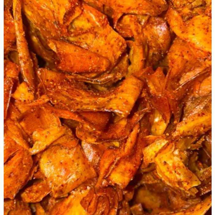 

1 Kg rick_snack Keripik Singkong Pedas Daun Jeruk/Kripset/1 Kg/1000gr