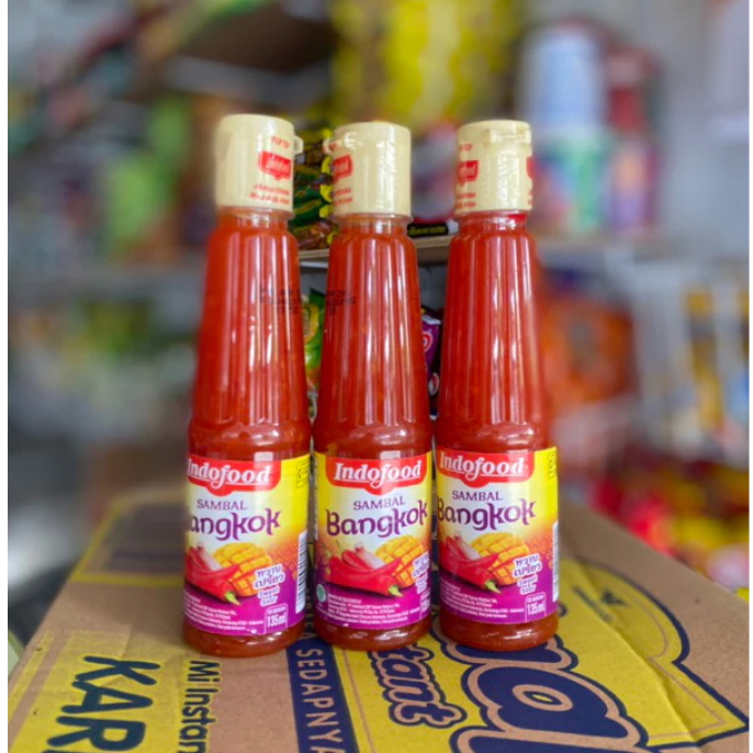

Saus Bangkok 135ml Saos Sambal indofood Asam Manis kemasan Botol | Nisadkc