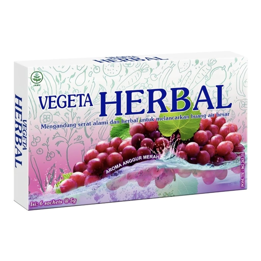 

Vegeta Herbal Anggur 6 Sachet