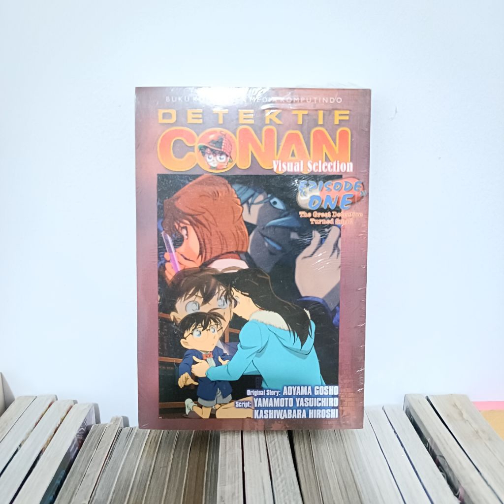 Komik Detektif Conan Visual Selection EPISODE ONE buku berwarna
