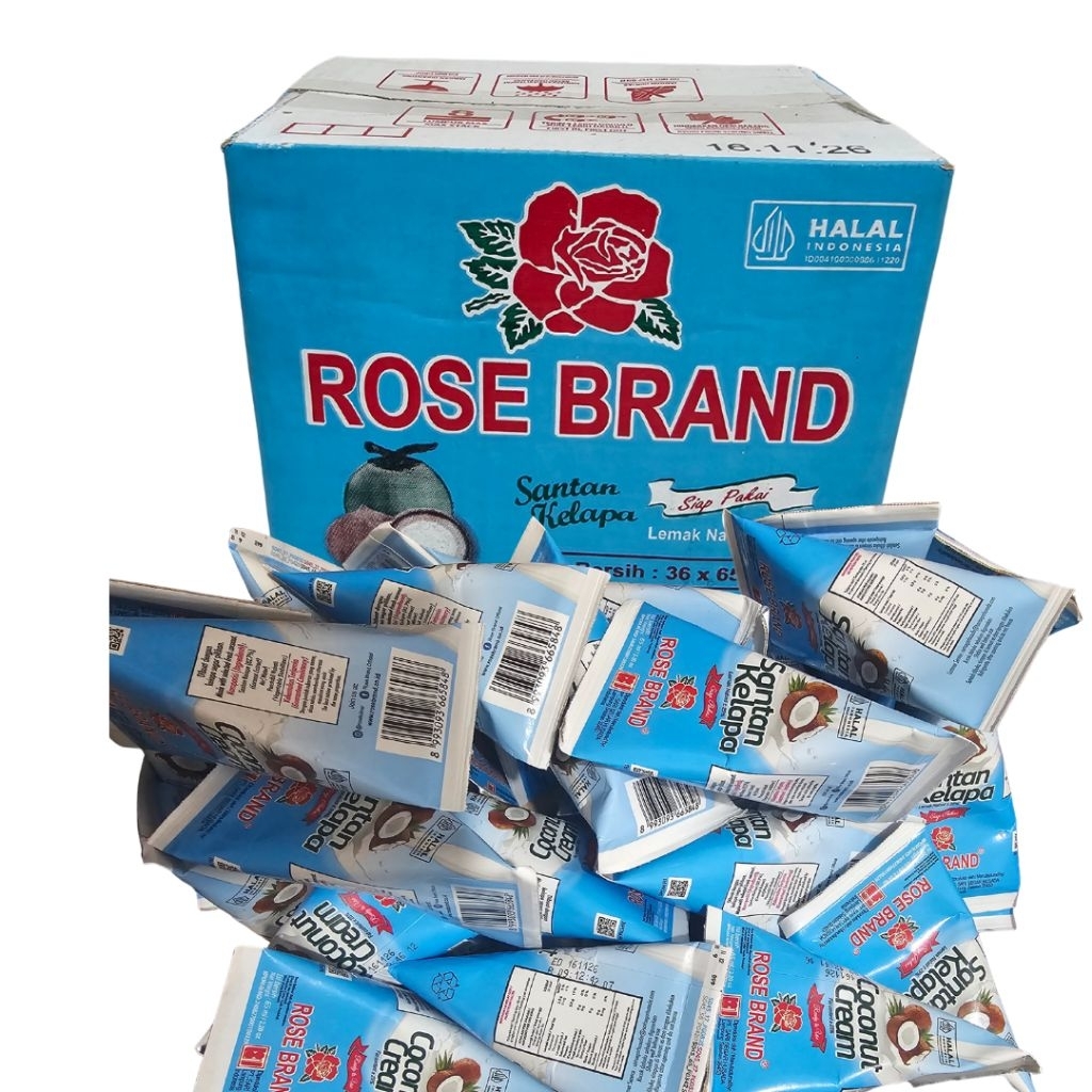 

santan rose brand 65 ml TCA Santan instan Rose Brand 65ml