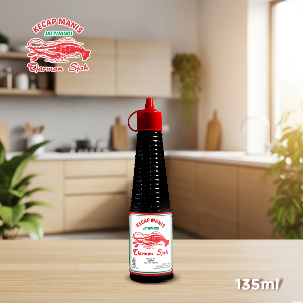 

Jatiwangi Tjarman Sjah Kecap Manis Botol Pet 135ml