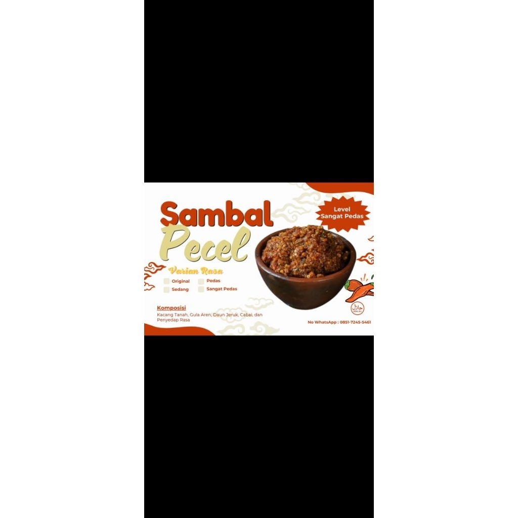 

sambal kacang / sambel pecel