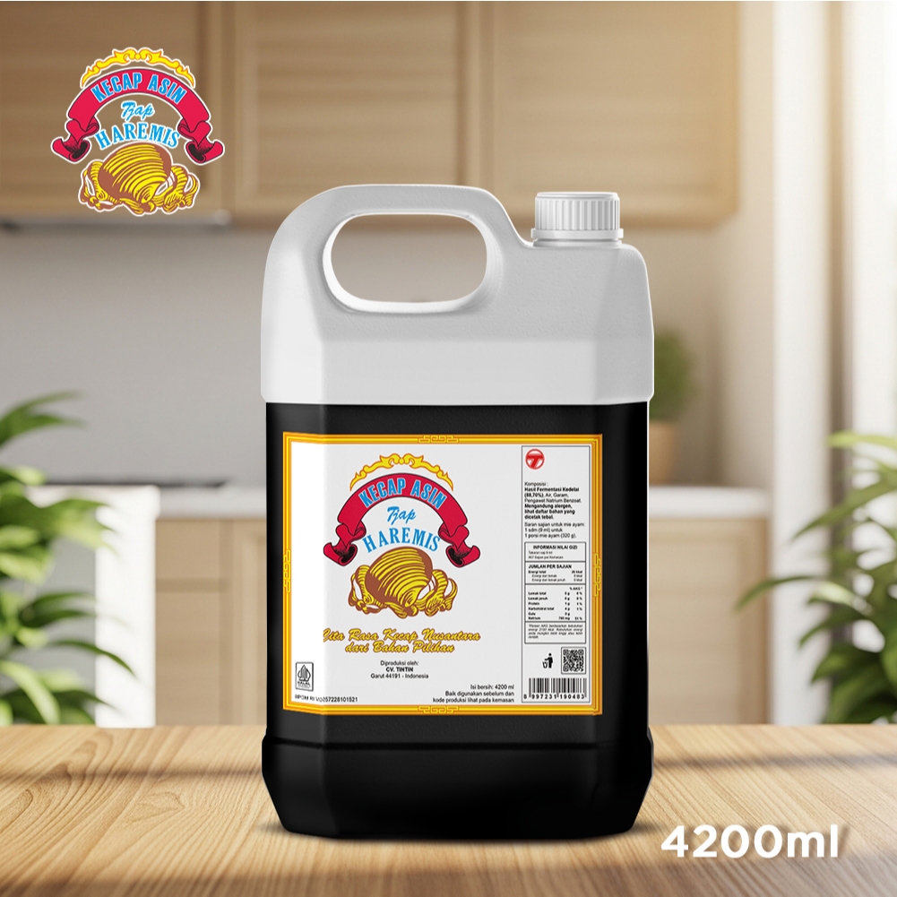 

HAREMIS Kecap Asin Jerigen 4200ml