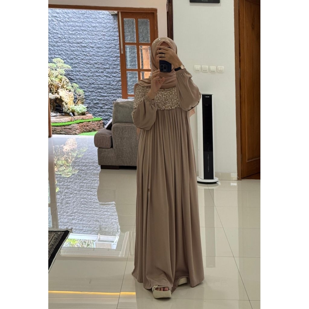 DRESS NADHEEFA ORI//ORI NADHEEFA DREES//NADHEEFA STORE///READY STOK