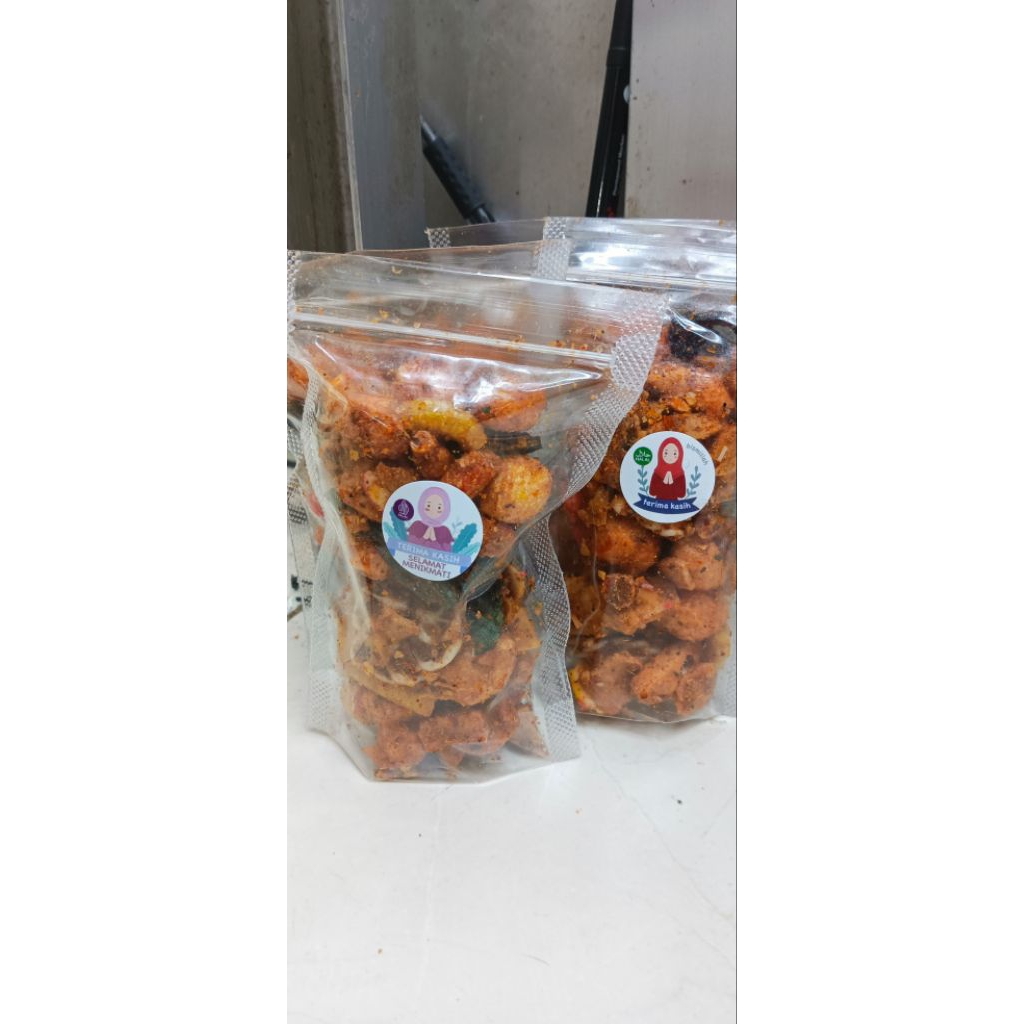 

Seblak Kering Pedas campur