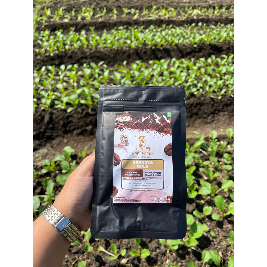 

Kopi Bapak Robusta Gold