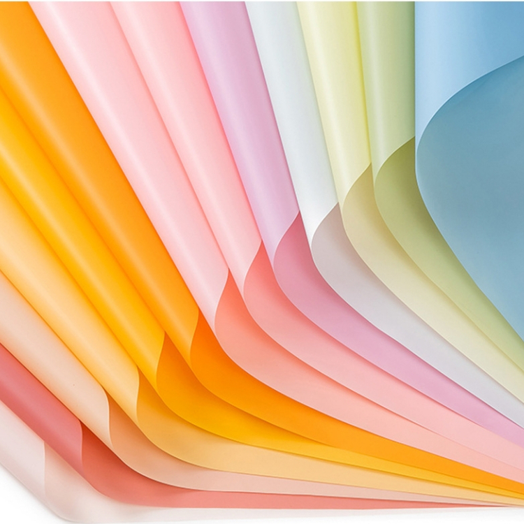 

Flower Wrapping Paper Varian Polos Plain Premium Transparent Transparan Paper Florist Kertas Buket Bunga Varian Polos Korea Cellophane Quality