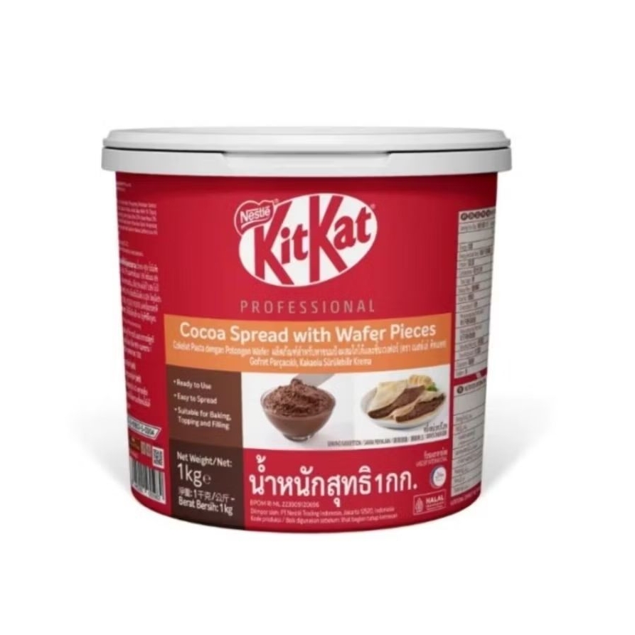 

Kitkat Cocoa Spread 1kg ED Des 2025