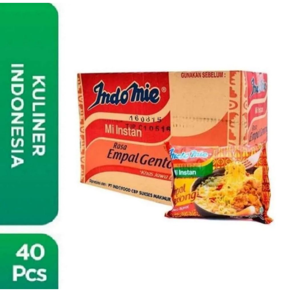 

Indomie Empal Gentong 1 Dus [ 40 Pcs ]