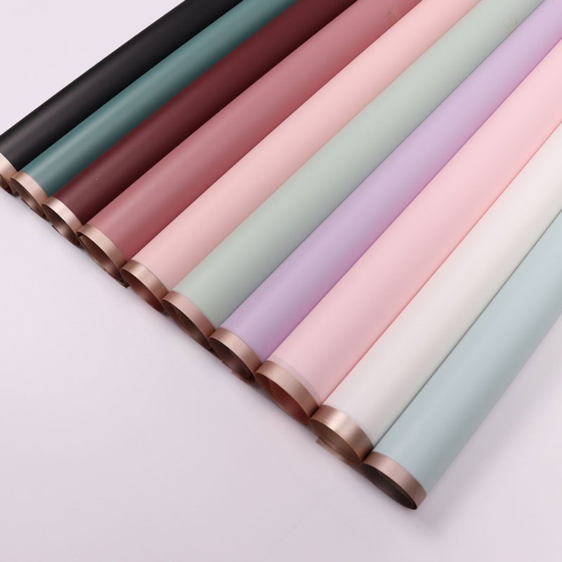 

Flower Wrapping Paper List Gold Emas Cellophane / Flower Wrapping Pack List Gold Florist Korea Cellophane Quality