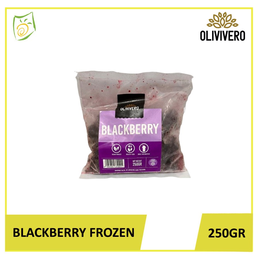 

Olivivero Blackberry Import Frozen 250gr