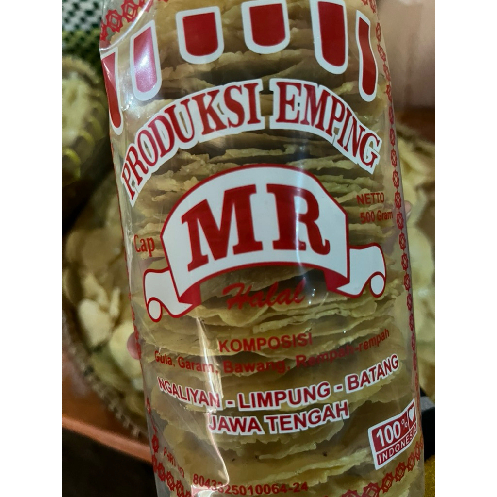 

Emping Manis Gurih + Rempah Pilihan