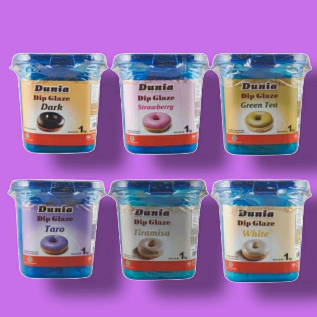 

Glaze celupan donat berbagai variant rasa 250g by pasar Tasik online